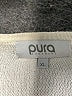 Pura Cashmere 100% Supima Cotton Stripes White Pullover Sweater Size XL - photo 7