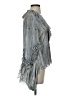 Alexis 100% Polyester Gray 3/4 Sleeve Blouse Size XS - photo 4