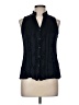 Etcetera 100% Viscose Black Sleeveless Blouse Size 6 - photo 1