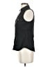 Express Design Studio Black Sleeveless Button-Down Shirt Size S - photo 5