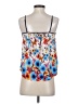 LC Lauren Conrad 100% Polyester Blue Sleeveless Blouse Size XS - photo 2