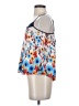 LC Lauren Conrad 100% Polyester Blue Sleeveless Blouse Size XS - photo 5