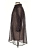 I Heart Ronson Polka Dots Brown Black 3/4 Sleeve Blouse Size S - photo 5