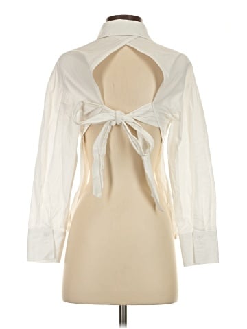 Bobbles & Lace Long Sleeve Blouse (view 2)