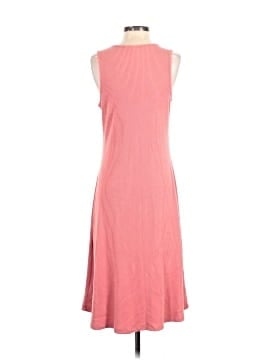 old navy pink linen dress Old Navy Size S Hot Pink Linen Blend Dress Sleeveless Button Up Pintucking