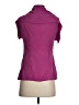 Fei Purple Short Sleeve Blouse Size 0 - photo 2