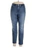 Athleta Solid Blue Jeans Size 14 - photo 1