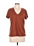 Universal Thread 100% Cotton Brown Short Sleeve T-Shirt Size M - photo 1