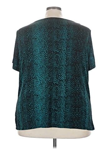 Jaclyn Smith Short Sleeve Blouse (view 2)