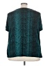 Jaclyn Smith Teal Short Sleeve Blouse Size 3X - photo 2