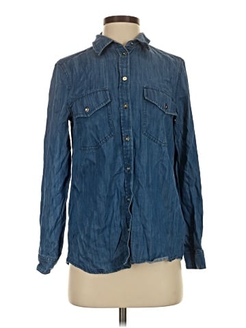 Club Monaco Long Sleeve Button-Down Shirt (view 1)