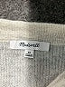 Madewell Ivory Wool Pullover Sweater Size XS - photo 7