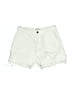 On Twelfth 100% Cotton Solid Ivory Khaki Shorts Size M - photo 1