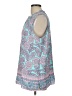 Talbots Outlet 100% Rayon Teal Sleeveless Blouse Size L - photo 5