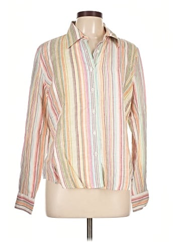 Faconnable Long Sleeve Blouse (view 1)