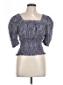 Universal Thread 100% Cotton Blue Short Sleeve Top Size L - photo 1