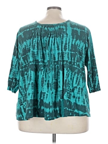 Woman Within 3/4 Sleeve T-Shirt (view 2)