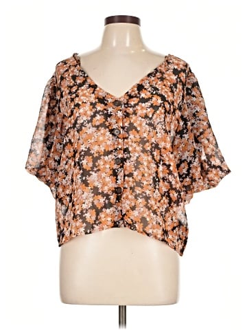 Sanctuary Short Sleeve Blouse (view 1)