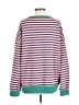 Unbranded Stripes Pink Pullover Sweater Size L - photo 2