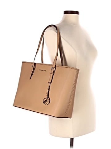 MICHAEL Michael Kors Leather Tote (view 2)