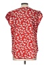Fun2Fun Red Short Sleeve Blouse Size L - photo 2