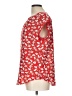Fun2Fun Red Short Sleeve Blouse Size L - photo 5