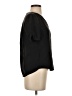 Joie 100% Silk Black Short Sleeve Silk Top Size XS - photo 4