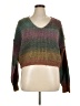 Rewind Color Block Brown Pullover Sweater Size XL - photo 1