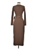 Forever 21 Brown Casual Dress Size M - photo 2