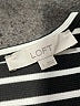 Ann Taylor LOFT Stripes Black Casual Dress Size S - photo 7