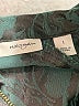 Halogen Jacquard Floral Green Teal Short Sleeve Top Size L - photo 7