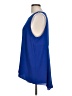 Vince Camuto 100% Polyester Blue Sleeveless Blouse Size L - photo 5