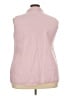 Gloria Vanderbilt Pink Sleeveless Button-Down Shirt Size 3X - photo 2
