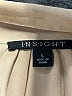 Insight 100% Polyester Tan Long Sleeve Blouse Size L - photo 7