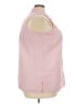 Gloria Vanderbilt Pink Sleeveless Button-Down Shirt Size 3X - photo 4