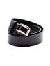 Express 100% Leather Black Leather Belt Size M - photo 1