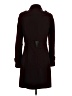 Cole Haan Solid Burgundy Coat Size 2 - photo 2