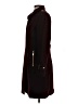Cole Haan Solid Burgundy Coat Size 2 - photo 5