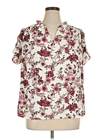 41Hawthorn Short Sleeve Blouse (view 1)