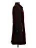 Cole Haan Solid Burgundy Coat Size 2 - photo 4
