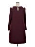Studio One Solid Burgundy Casual Dress Size 20 - photo 2