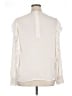 Cos 100% Polyester Ivory Long Sleeve Blouse Size 14 - photo 2