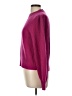 J.Crew 100% Cashmere Burgundy Cashmere Pullover Sweater Size L - photo 5