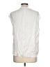 Dear John White Sleeveless Blouse Size L - photo 2