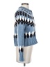 Veronica Beard Argyle Blue Wool Cardigan Size XS - photo 4