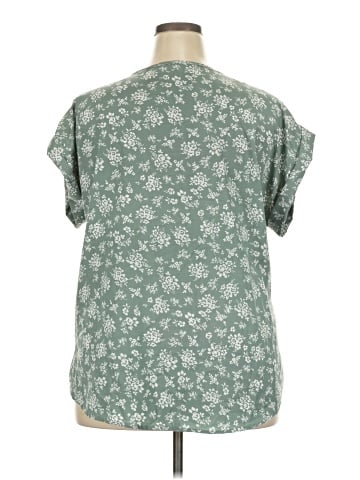 Speed Control Short Sleeve Blouse (view 2)