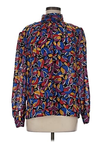 Tail Long Sleeve Blouse (view 1)