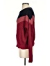 1.State 100% Cotton Chevron-herringbone Burgundy Pullover Sweater Size XS - photo 5