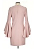 Milly Solid Pink Cocktail Dress Size 4 - photo 2