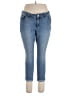 Jessica Simpson Solid Blue Jeans Size 16W - photo 1